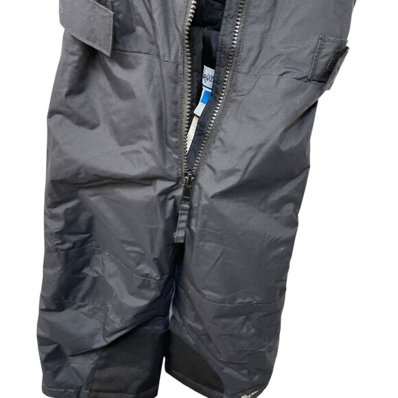 Columbia Snow Bib Size 3T Snowslope II Black Ski Snowboard Overall Waterproof - Picture 9 of 12